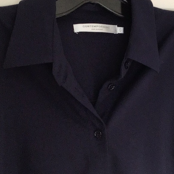 Navy blue button down shirt - Picture 1 of 7